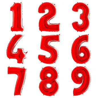 Grabo цифра красная