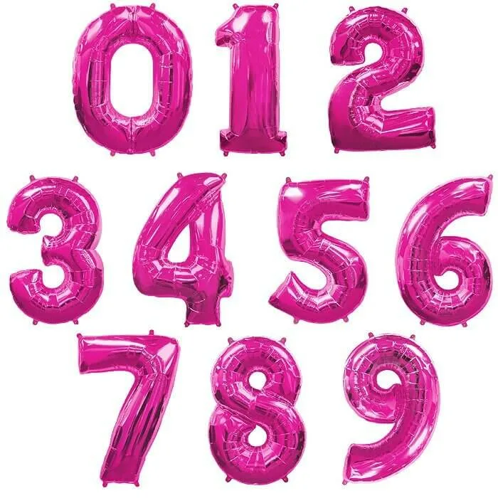 Испания цифра фуксия