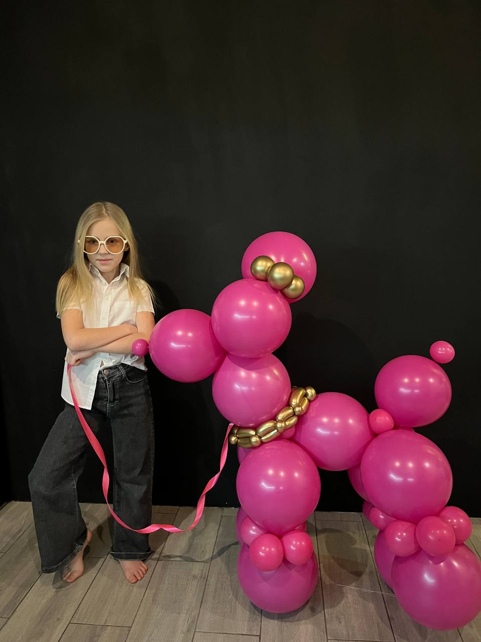 Гигантская собака из шаров